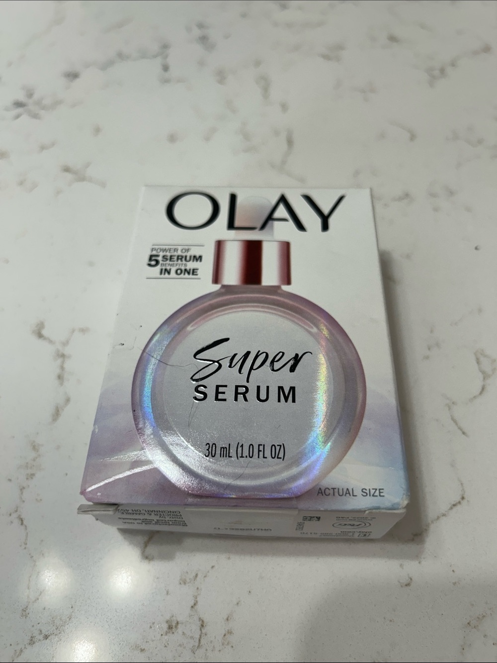 OLAY Super Serum - Pink Iridescent Bottle